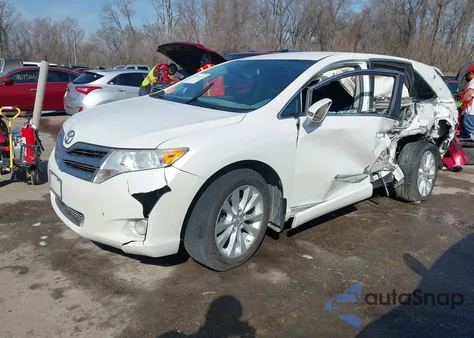 2014 Toyota Venza Le z USA, uszkodzony, nr VIN 4T3ZA3BB8EU087587
